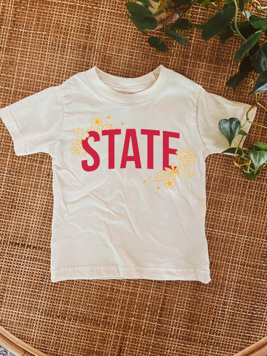 Wholesale T- Shirt -  State Floral T