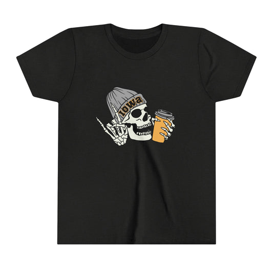 Iowa Skeleton T - Youth - Bella Canvas