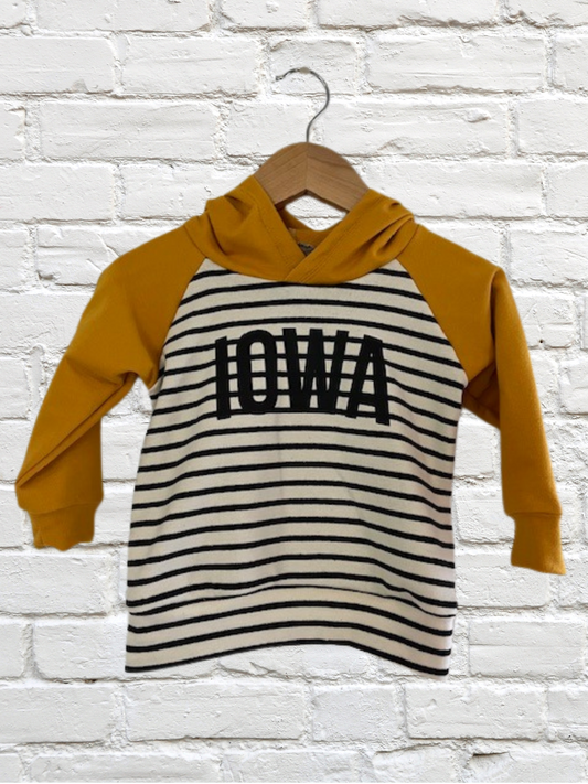 Striped Iowa Hoodie