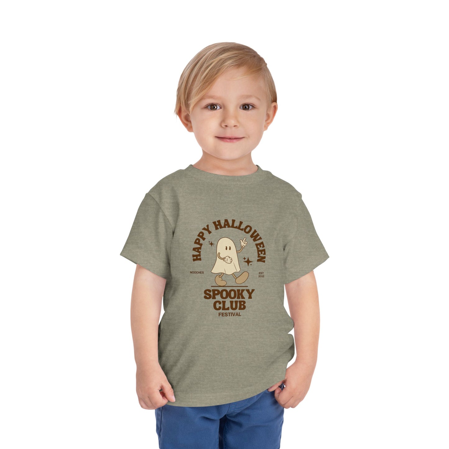 Spooky Club Toddler T - Bella Canvas