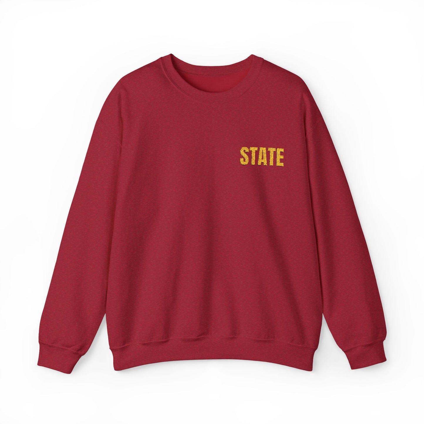 Embroidered State Pullover