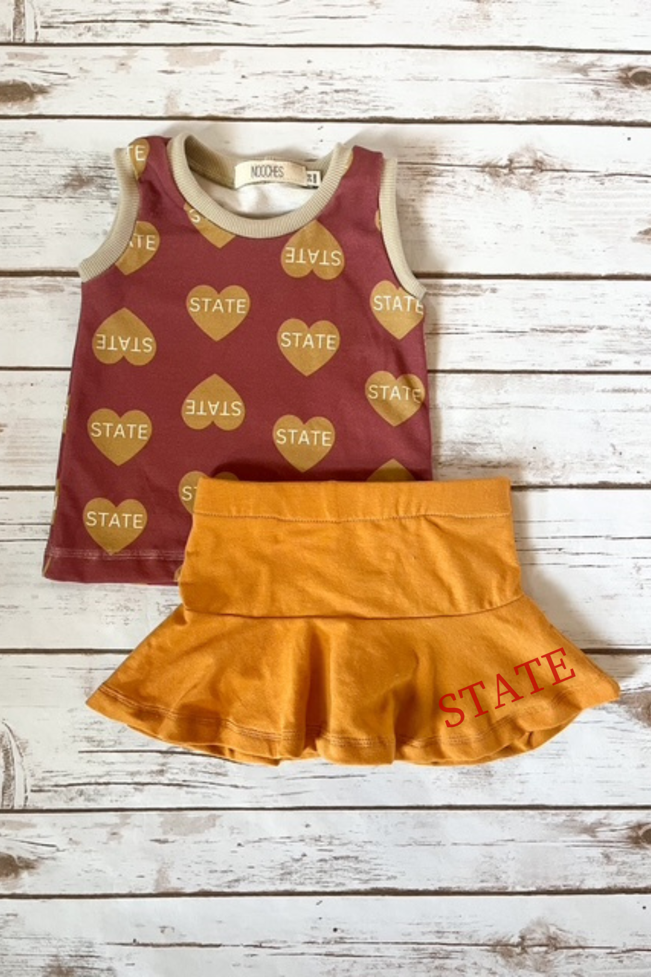 State Hearts Tank Top