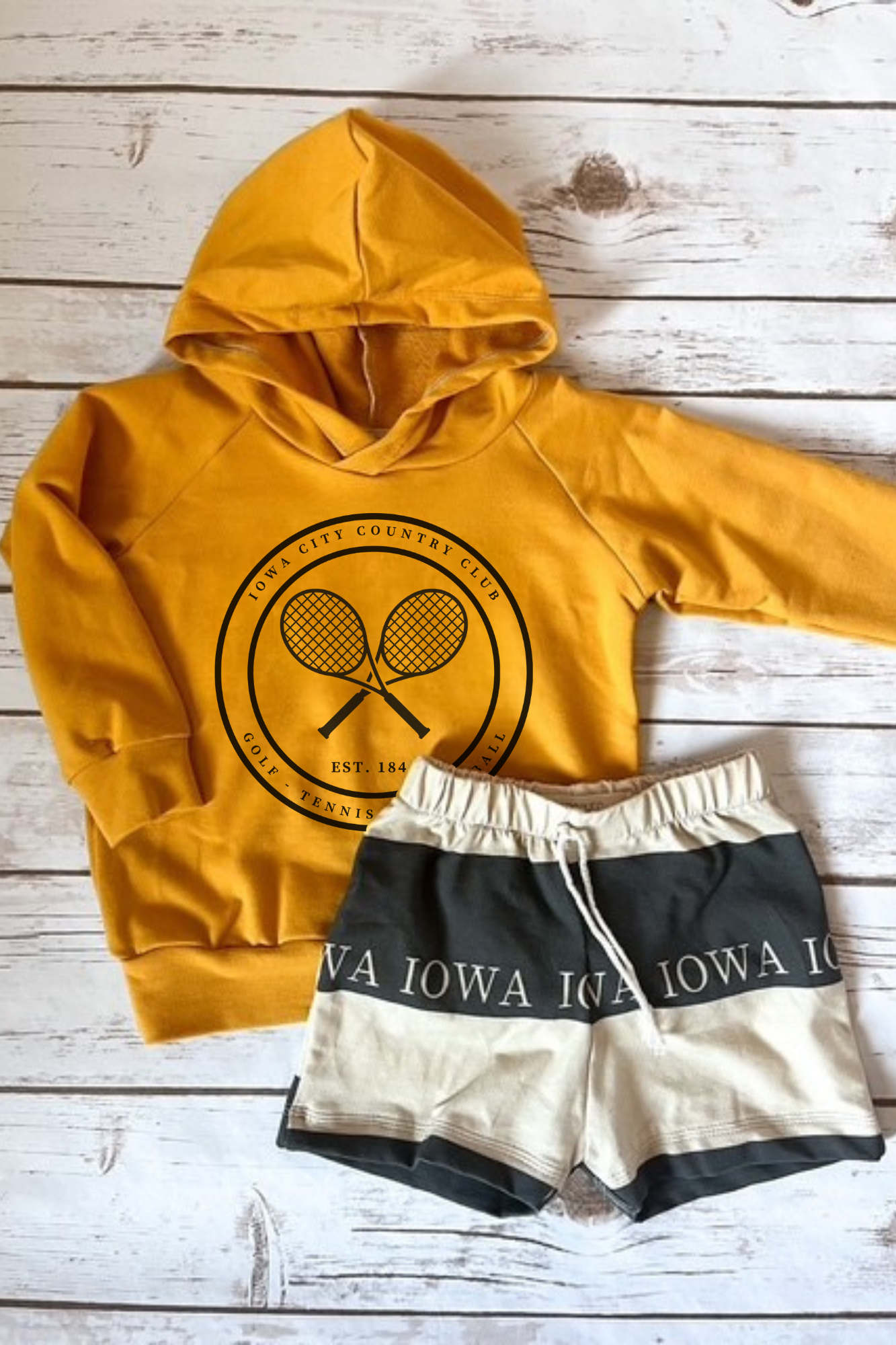 Iowa City Tennis Hoodie