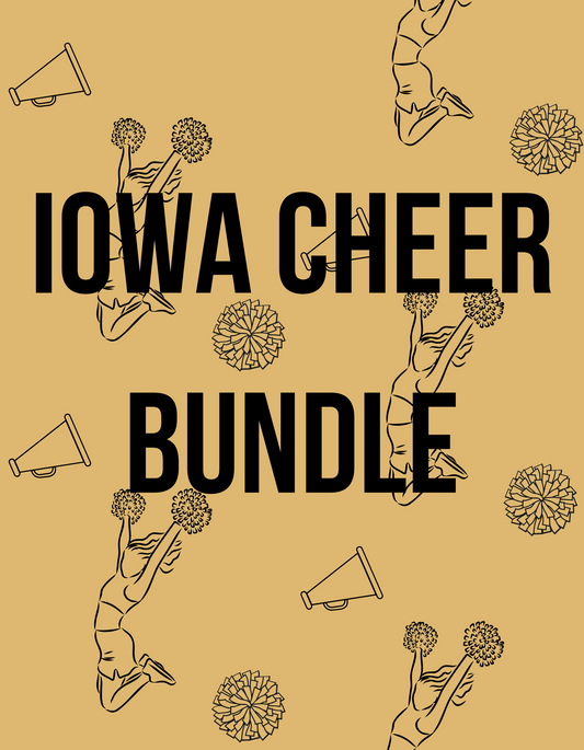 Iowa Cheer Lil Tater & Nooches Bundle - PRE-ORDER