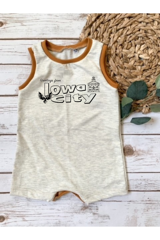 Iowa City Tank Romper