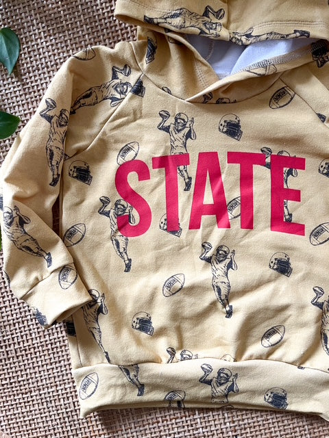 State Football Hoodie