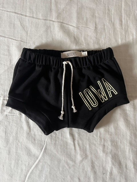 Black IOWA Shorties